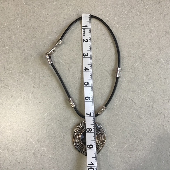 2/$25 Statement Necklace with Large Circular Pendant - Picture 11 of 14